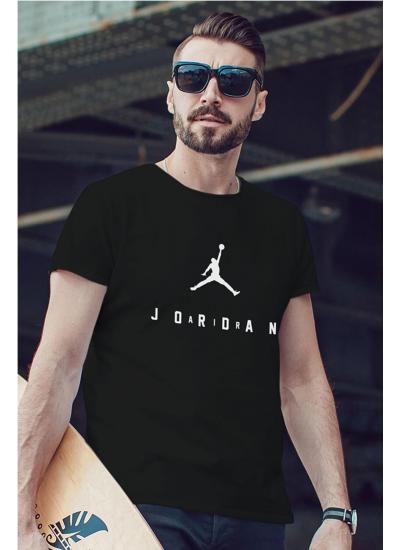 Air Jordan 10 Siyah NBA Erkek Tshirt - Tişört