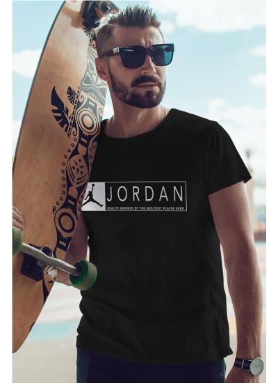 Air Jordan 13 Siyah NBA Erkek Tshirt - Tişört