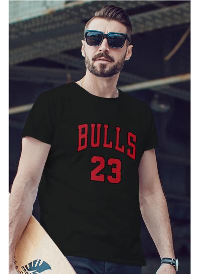 Air Jordan 25 Siyah NBA Erkek Tshirt - Tişört
